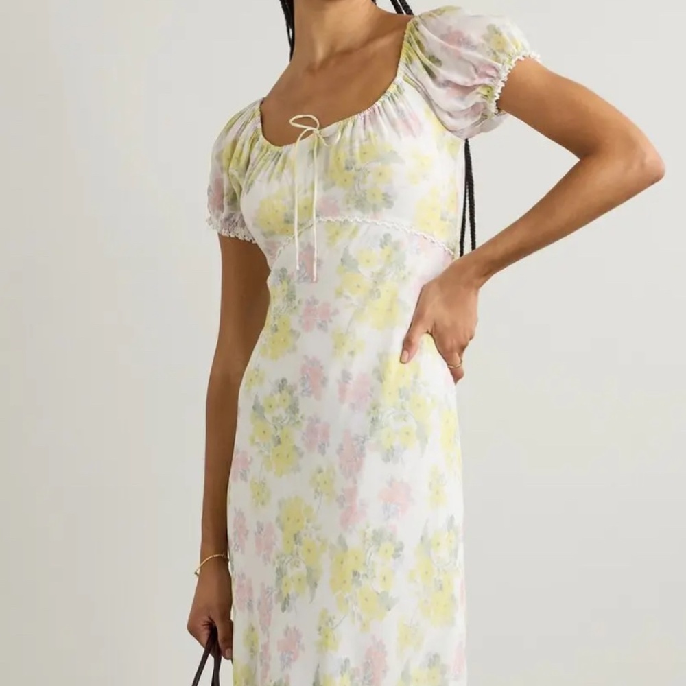 SOLD — LoveShackFancy 'Kelila' Floral Print Dress